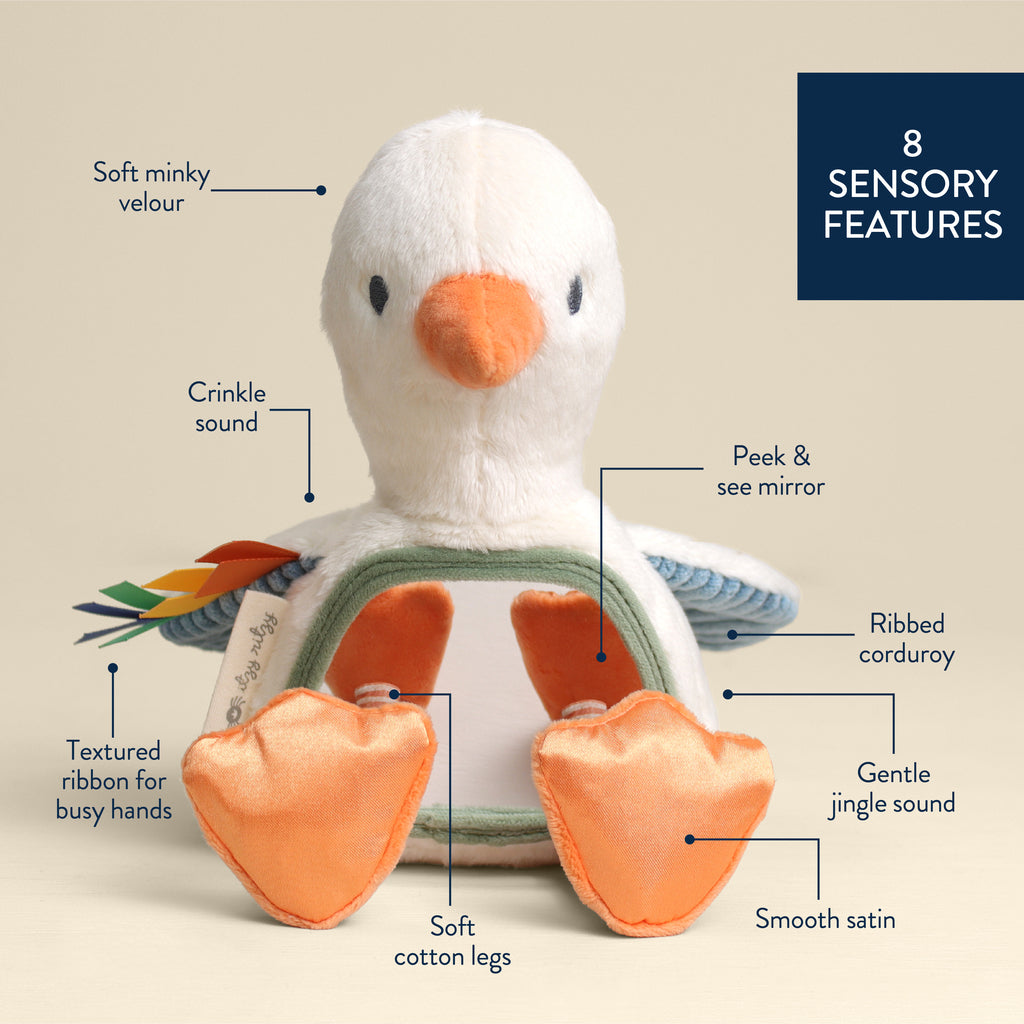 Itzy Bitzy Mirror™ Sensory Tummy Time Mirror - Image 3